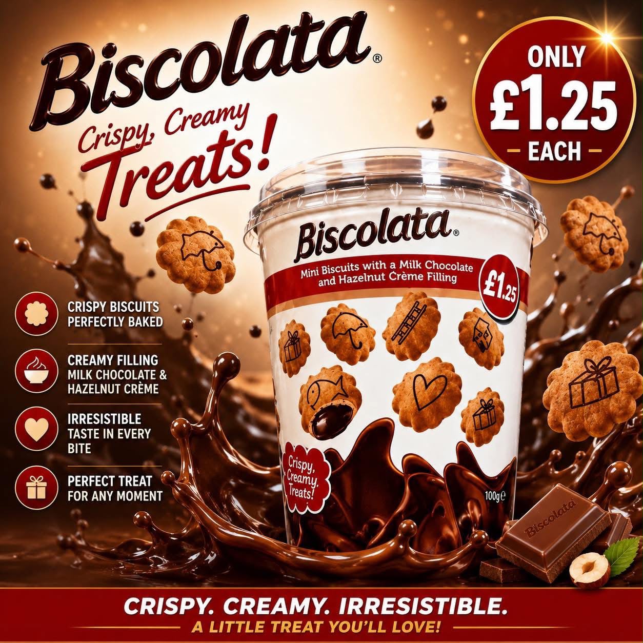 Biscolata Mini Biscuits