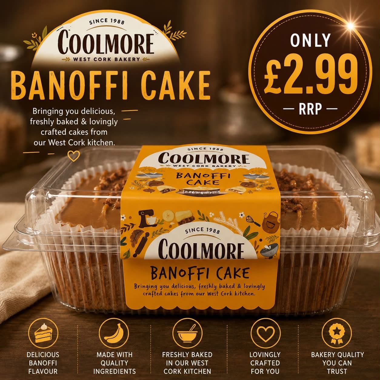 Coolmore Banoffi Cake