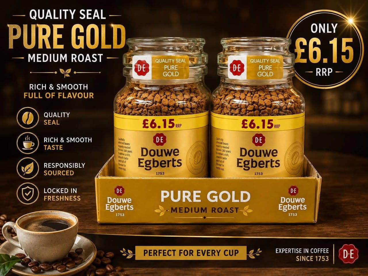 Douwe Egberts Pure Gold