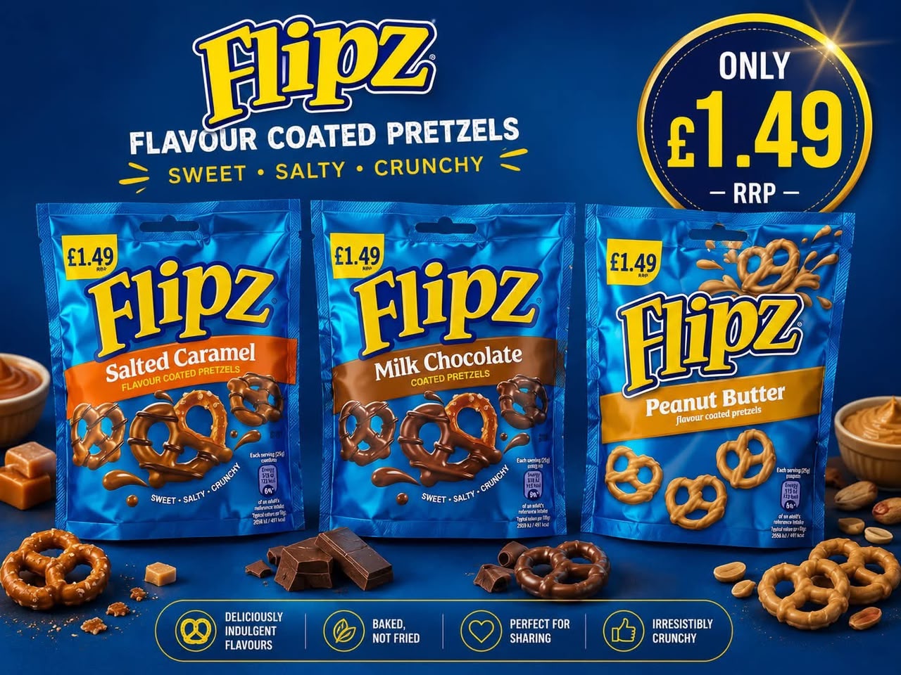 Flipz Salted Caramel