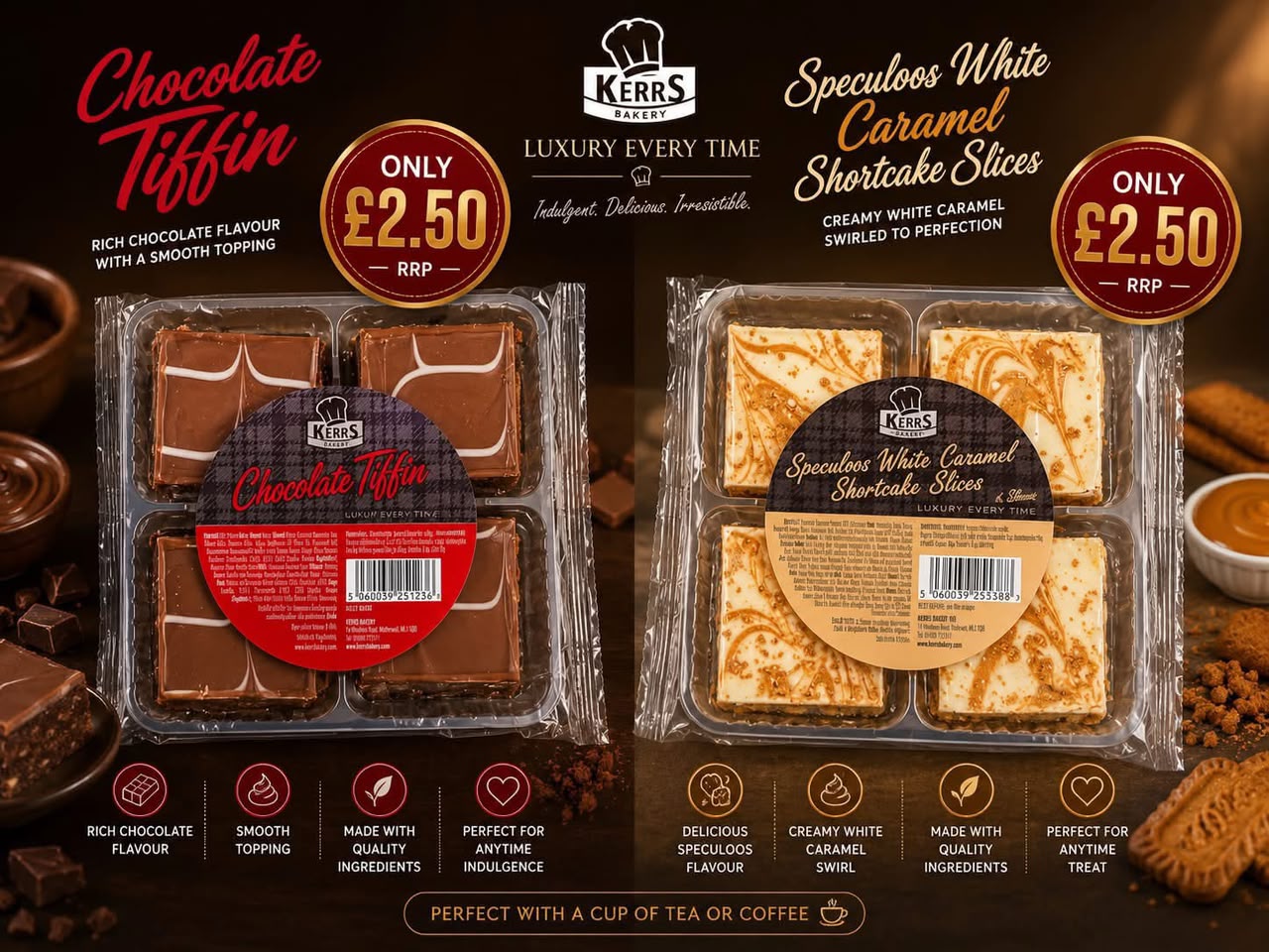 Kerrs Bakery Chocolate Tiffin