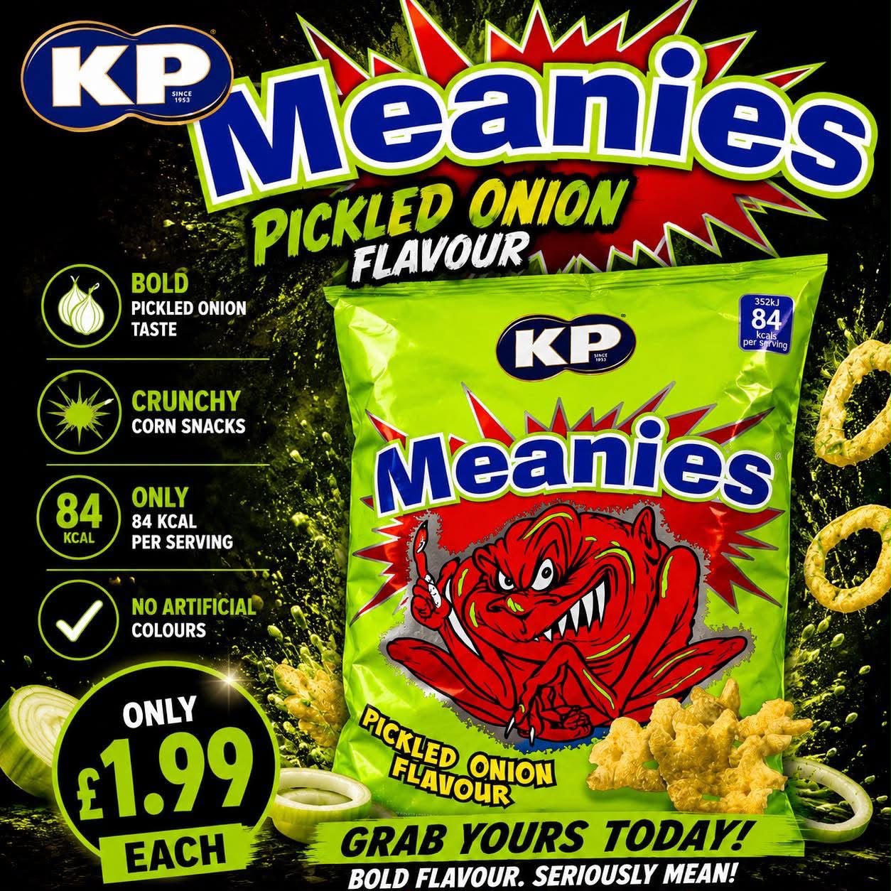 KP Meanies Pickled Onion