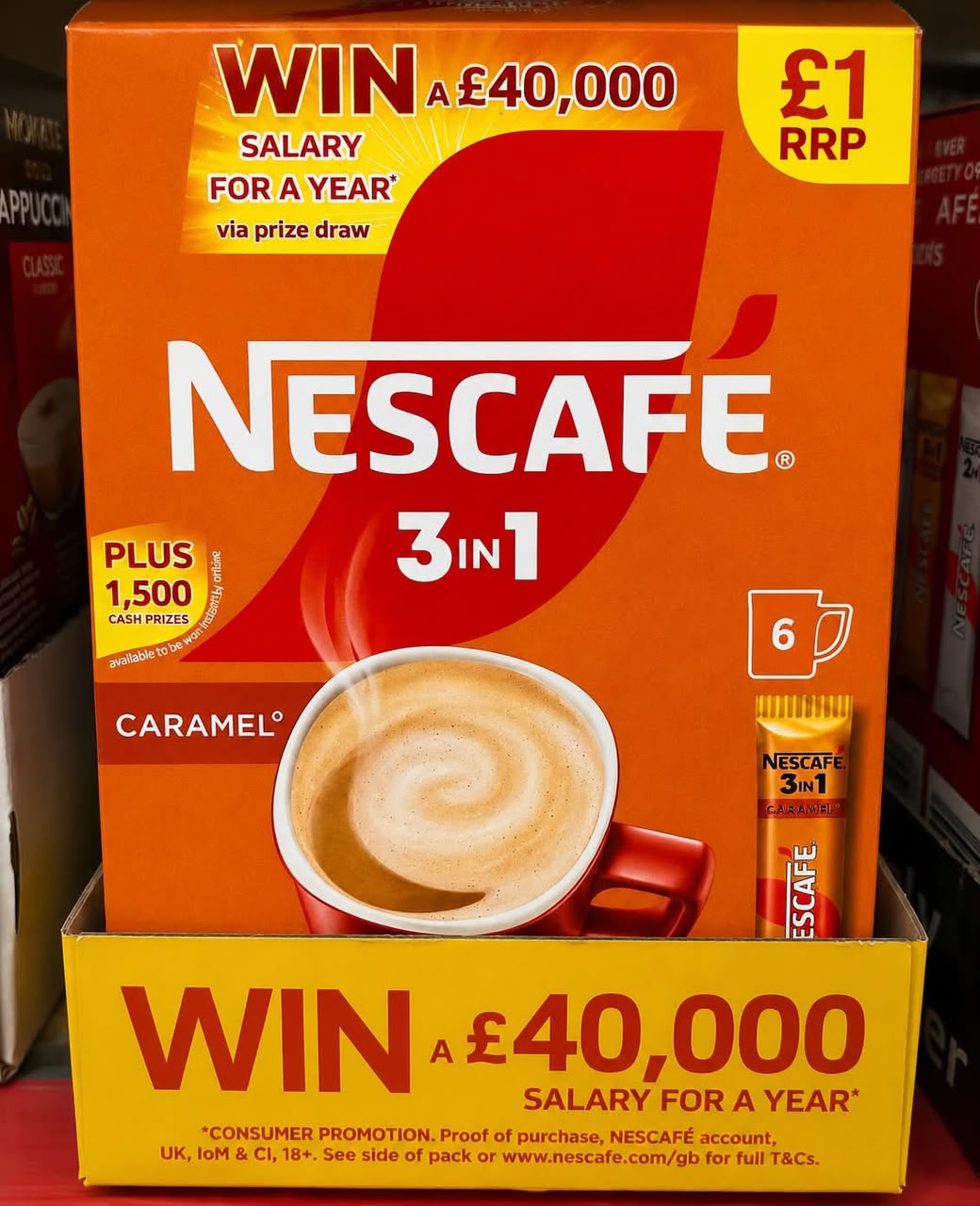 Nescafé 3 in 1 Caramel